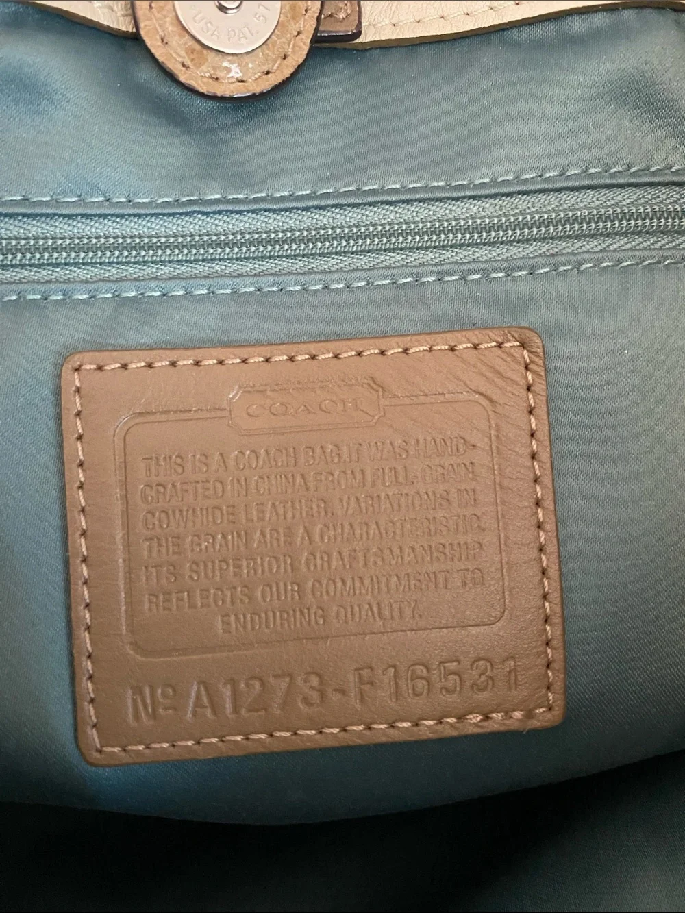 Coach shoulder bag